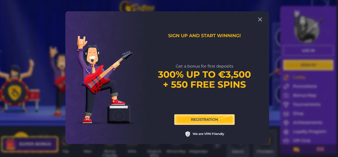 Other types of free spin bonuses at the best online casino Ireland