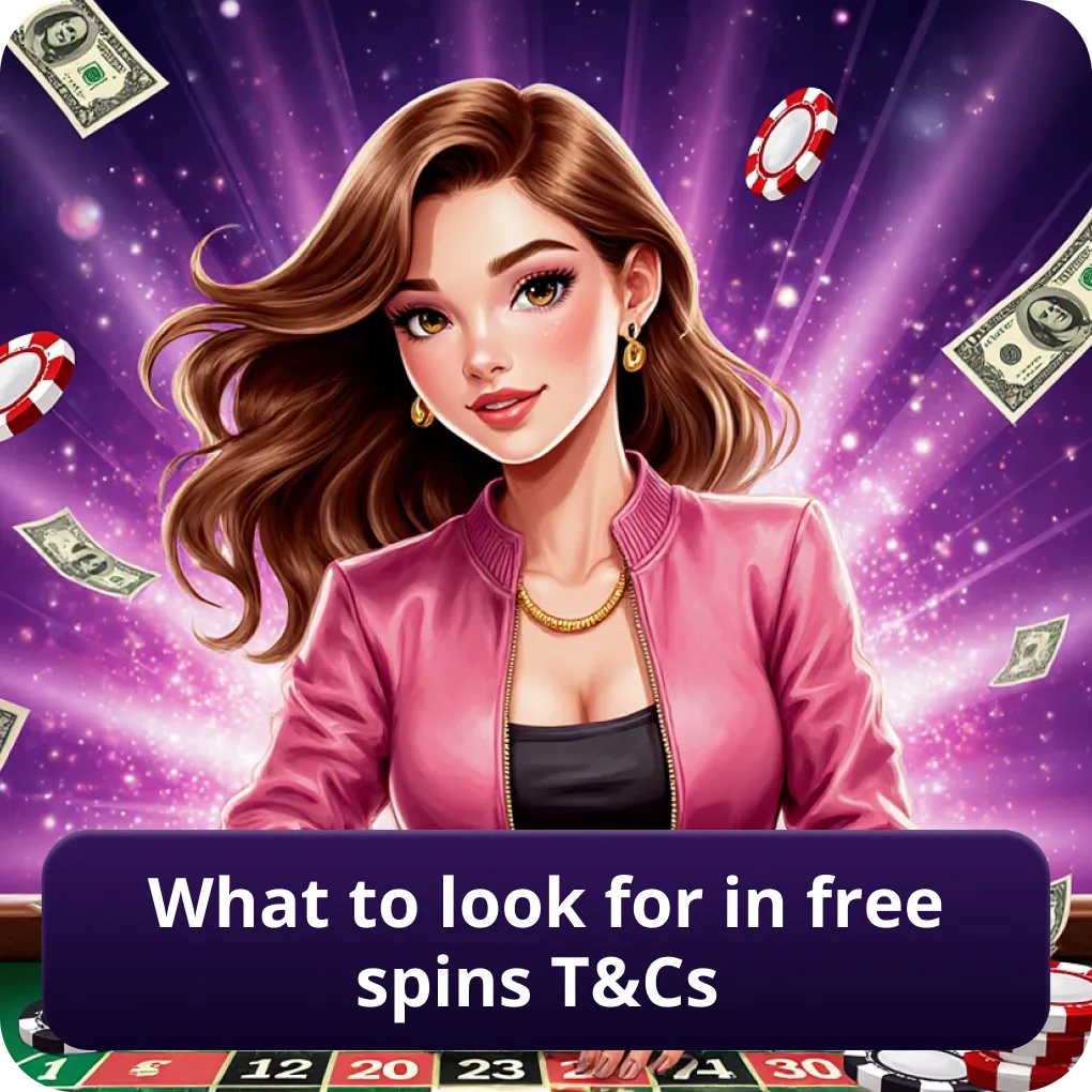 What to look for in free spins T&Cs