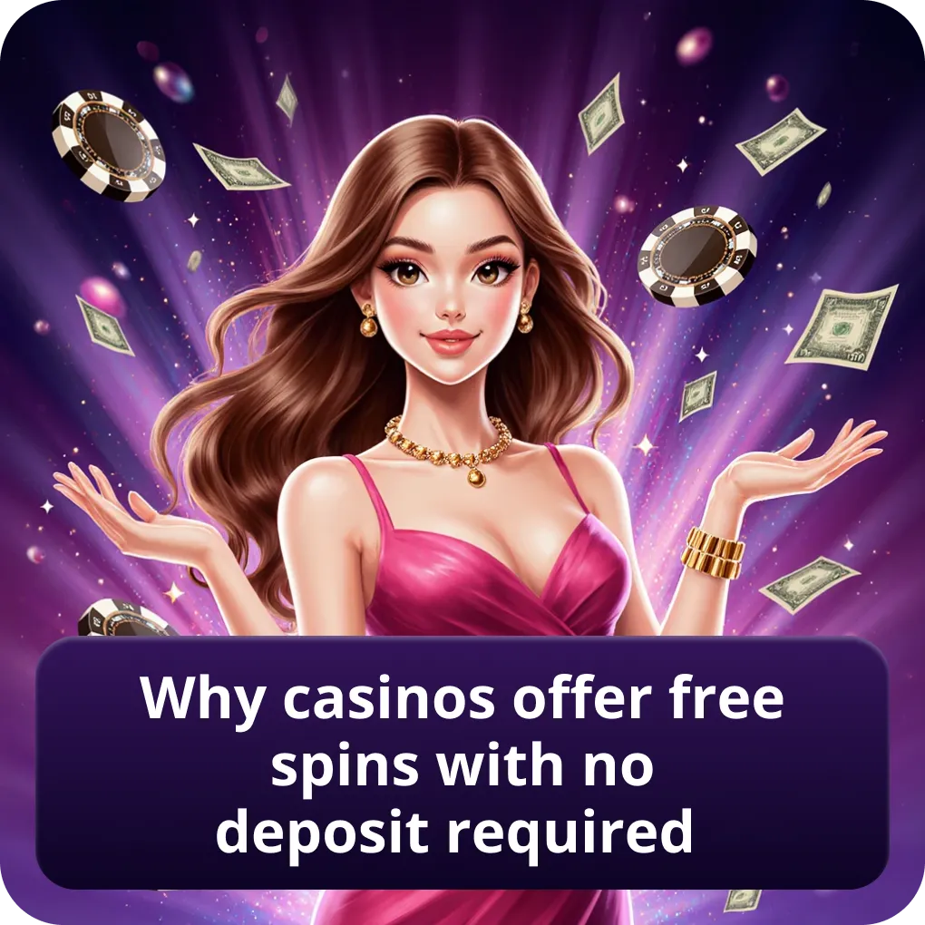 Why casinos offer free spins with no deposit required